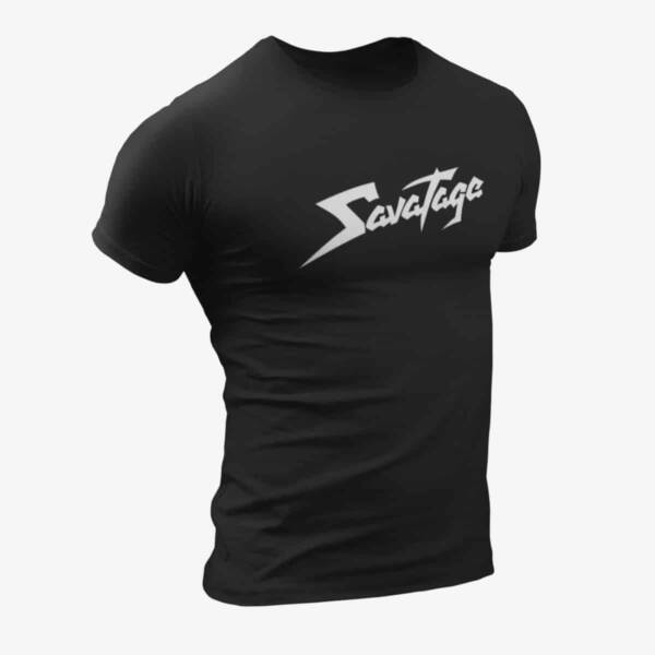 Savatage T-Shirt, Savatage Logo Black T-Shirt