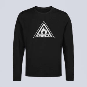 Adema Longsleeve T-Shirt, Adema Band Logo Black Long Sleeve, Alternative Rock Merchandise