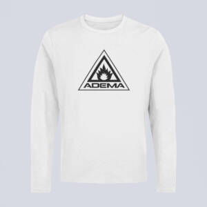 Adema Longsleeve T-Shirt, Adema Band Logo White Long Sleeve, Alternative Rock Merchandise