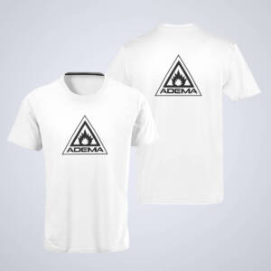 Adema T-Shirt, Adema Band Logo White T-Shirt, Alternative Rock Merchandise