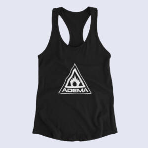 Adema Tank Top, Adema Band Logo Black Tank Top Shirt, Alternative Rock Merchandise