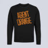 Agent Orange Longsleeve T-Shirt, Agent Orange Band Logo Black Long Sleeve, Hard Rock Merchandise