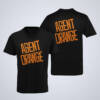 Agent Orange T-Shirt, Agent Orange Band Logo Black T-Shirt, Hard Rock Merchandise