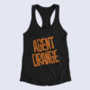 Agent Orange Tank Top, Agent Orange Band Logo Black Tank Top Shirt, Hard Rock Merchandise