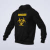 Biohazard Hoodie, Biohazard Band Logo Black Hoodie, Thrash Metal Merchandise