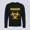Biohazard Long Sleeve T-Shirt, Biohazard Band Logo Black Long Sleeve, Thrash Metal Merchandise