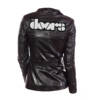 Black Geniune Leather Jacket with The Doors Logo Back Patch, Psychedelic Rock, Blues Rock, Acid Rock Merchandise