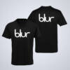 Blur T-Shirt, Blur Band Logo Black T-Shirt, Alternative Rock Merchandise