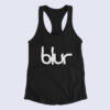 Blur Tank Top, Blur Band Logo Black Tank Top Shirt, Alternative Rock Merchandise