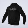 Cypress Hill Hoodie, Cypress Hill Band Logo Black Hoodie, Nu Metal Merchandise