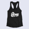 David Bowie Tank Top, David Bowie Logo Black Tank Top Shirt, Electronic Rock Merchandise