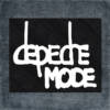 Depeche Mode Back Patch, Depeche Mode Band Logo Big Back Patch