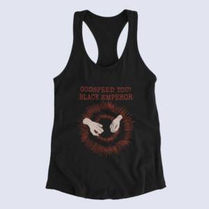 Godspeed You Tank Top, Godspeed You Black Emperor Lift Your Skinny Fists Black Tank Top Shirt, Experimental Rock Merchandise