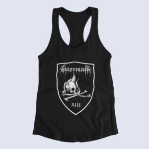 Grafvitnir Tank Top, Grafvitnir Band Artwork Black Tank Top Shirt, Melodic Black Metal Merchandise