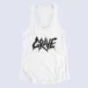 Grave Tank Top, Grave Band Logo White Tank Top Shirt, Death Metal Merchandise