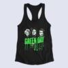 Green Day Tank Top, Green Day Band Artwork Black Tank Top Shirt, Alternative Rock Merchandise
