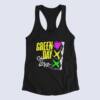 Green Day Tank Top, Green Day Oh Love Black Tank Top Shirt, Alternative Rock Merchandise