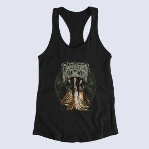 Hecate Enthroned Tank Top, Hecate Enthroned Spain Tour Black Tank Top Shirt, Symphonic Black Metal Merchandise