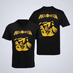 Helloween T-Shirt, Helloween Artwork Black T-Shirt, Power Metal Merchandise