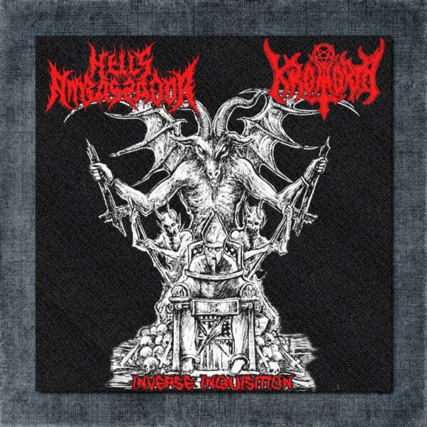 Hell's Ambassador & Kromorth Back Patch, Hell's Ambassador & Kromorth - Inverse Inquisition Big Back Patch