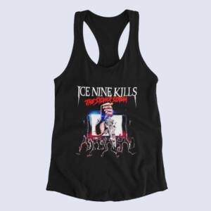 Ice Nine Kills Tank Top, Ice Nine Kills The Silver Scream Black Tank Top Shirt, Heavy Metal Merchandise