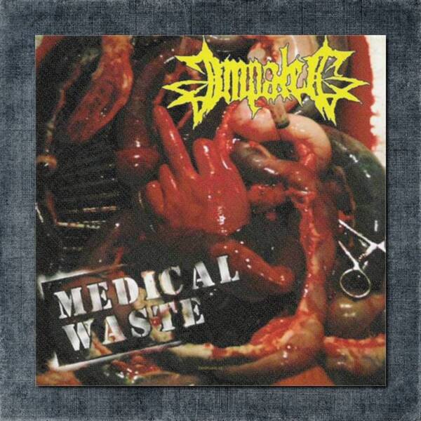 Impaled Back Patch, Impaled - Medical Waste Big Back Patch
