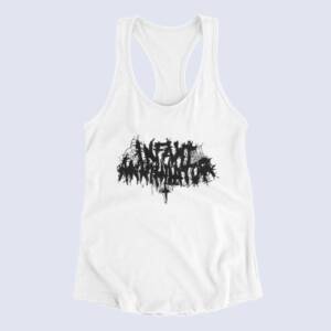 Infant Annihilator Tank Top, Infant Annihilator Band Logo White Tank Top Shirt, Deathcore Merchandise