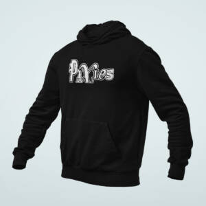 Pixies Hoodie, Pixies Band Logo Black Hoodie, Alternative Rock Merchandise