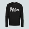 Pixies Longsleeve T-Shirt, Pixies Band Logo Black Long Sleeve, Alternative Rock Merchandise