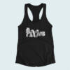 Pixies Tank Top, Pixies Band Logo Black Tank Top, Alternative Rock Merchandise