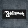 Whitesnake Back Patch, Whitesnake Band Logo Big Back Patch
