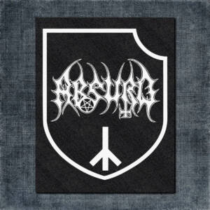 Absurd Back Patch, Absurd Band Logo Big Back Patch