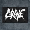 Grave Back Patch, Grave Band Logo Big Back Patch
