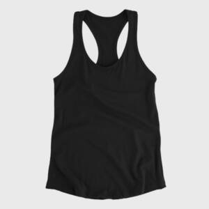 POD Black Tank Top for Men