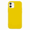 iPhone 12 Yellow Silicone Case