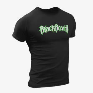Black Breath T-Shirt, Black Breath Logo Black T-Shirt, Death Metal Merchandise