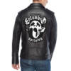Entombed Uprising Patched Geniune Leather Jacket, Death Metal Merchandise
