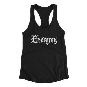 Evergrey Tank Top, Evergrey Logo Black Tank Top