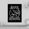 Black Sabbath Wooden Wall Art, Black Sabbath XLV Artwork Wooden Framed Object For Wall