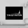 Tristania Wooden Wall Art, Tristania Logo Artwork Wooden Framed Object For Wall