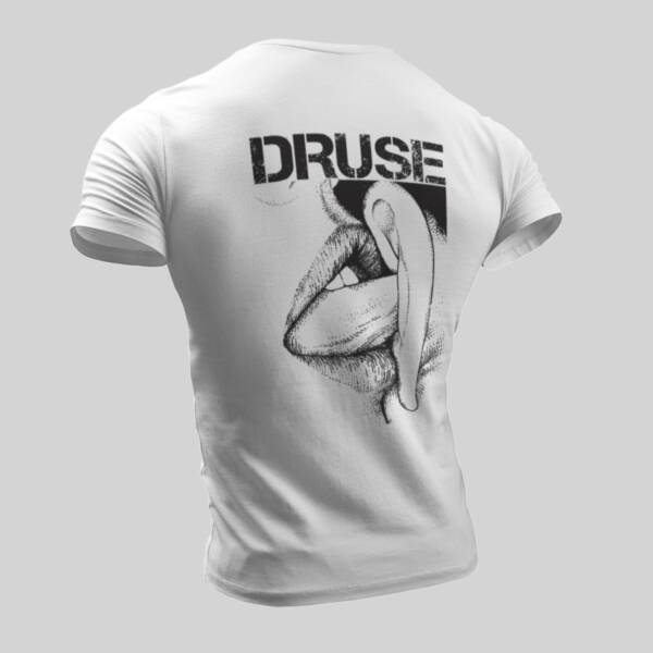 Druse T-Shirt, Druse Target Weight White T-Shirt - Image 2