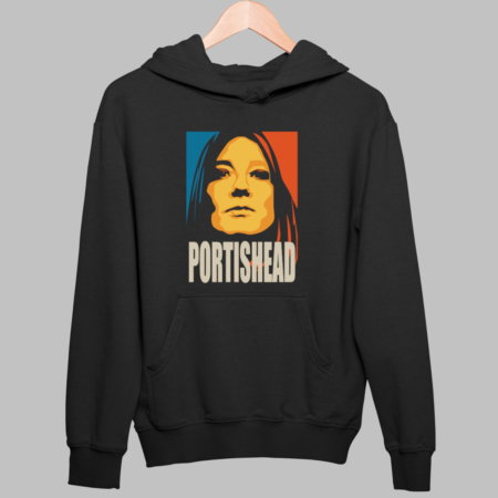 Portishead Hoodie, Portishead Artwork Black Hoodie