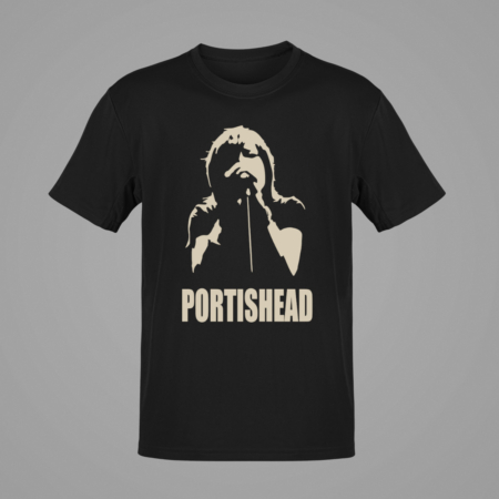 Portishead T-Shirt, Portishead Artwork Black T-Shirt
