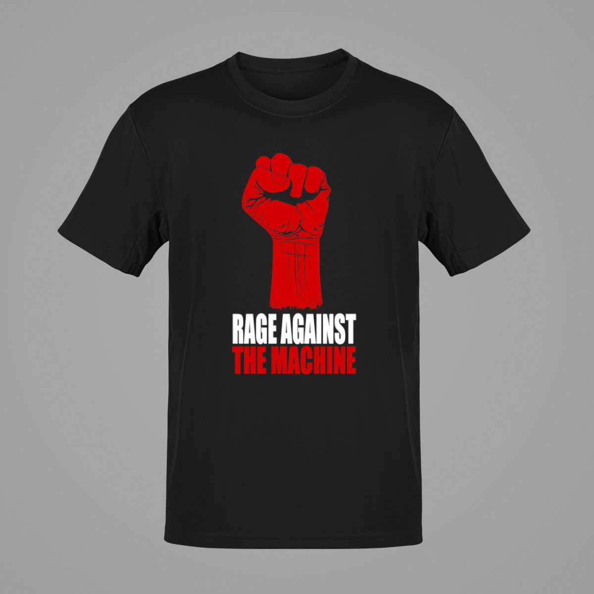 Rage Against The Machine T-Shirt, Rage Against The Machine Artwork Black T-Shirt