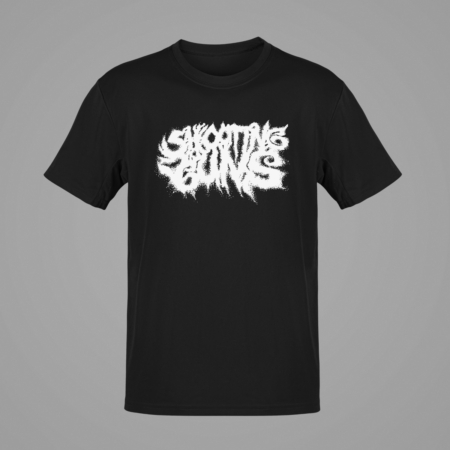 Shooting Guns T-Shirt, Shooting Guns Logo Black T-Shirt