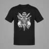 Goat Skull T-Shirt, Goat Skull Artwork Black T-Shirt