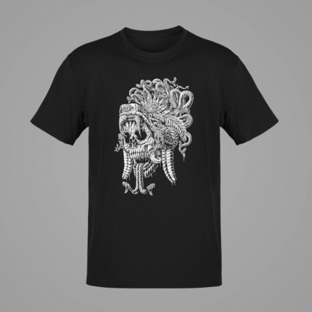 Pharaoh Skull T-Shirt, Pharaoh Skull Artwork Black T-Shirt