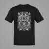 Skull Gate T-Shirt, Skull Gate Artwork Black T-Shirt