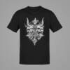 Skull T-Shirt, Skull Artwork Black T-Shirt