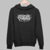 Abhorrent Castigation Hoodie, Abhorrent Castigation Logo Black Sweatshirt